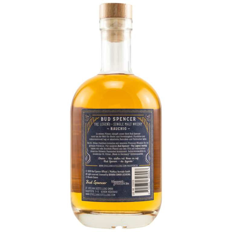 Bud Spencer The Legend Single Malt Whisky -  Peated – Bild 2